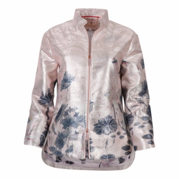 🚫SOLD🚫NWT TED BAKER ORIENT JACQUARD JACKET - Picture 3 of 7